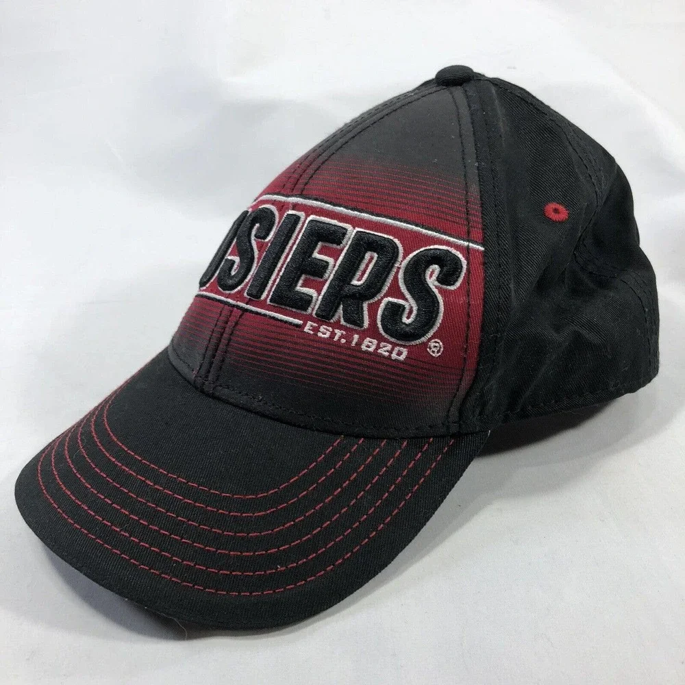 Indiana Hoosiers NCAA Hat Cap Strap Back by Signatures One Size Fits Most OSFM